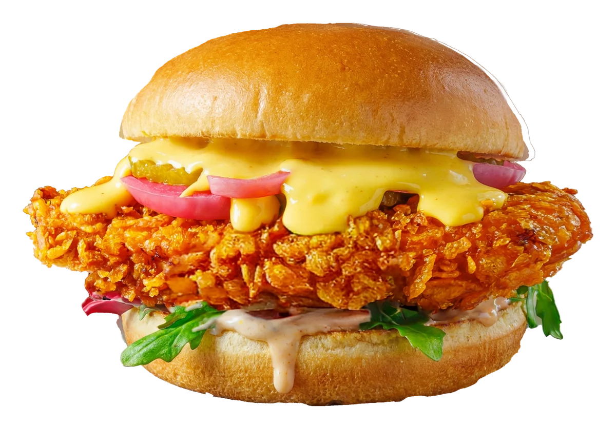 Crispy Chicken Burger von Hot Chick's Berlin